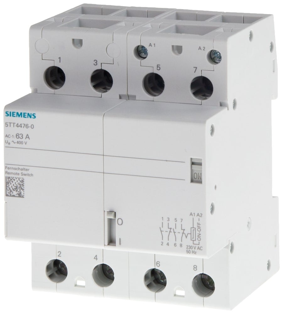 SIEMENS - SIE5TT44760 RELE P-P 2NA+2NC, 63A, 230VC.A., 4UM