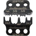 INTERCABLE SRL - INRUEAE2X16R COPP. MATRICE PER TERM. BUSSOLA DOPPI 2X