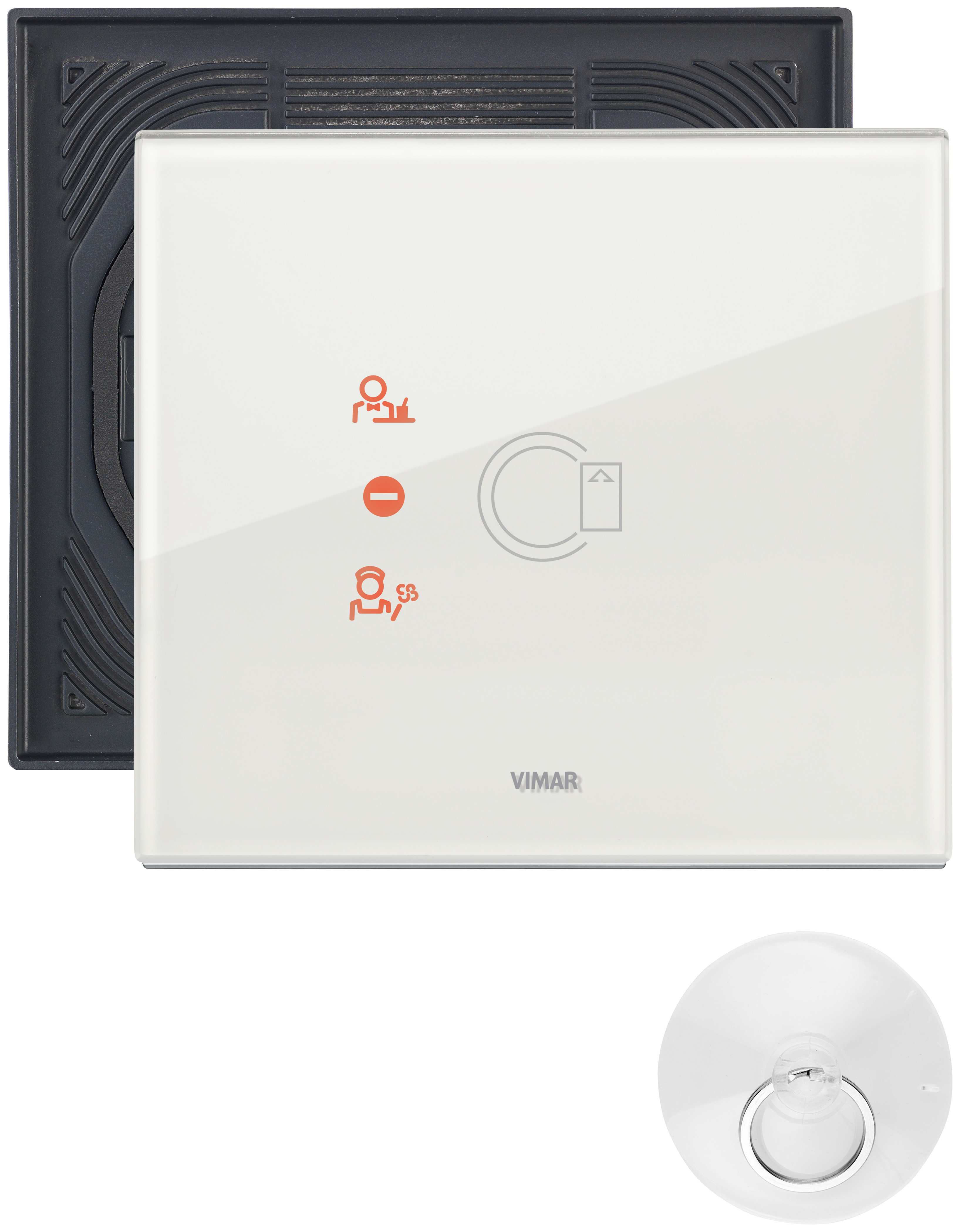 VIMAR SPA - VIW0K21666.70.02 PLACCA 3M TRANSP. BIANCO DIAMANTE IP55