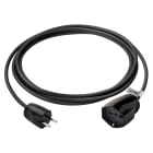 VIMAR SPA - VIW0P32400 PROLUNGA 3M 3G1 DE UNIVERSALE NERO