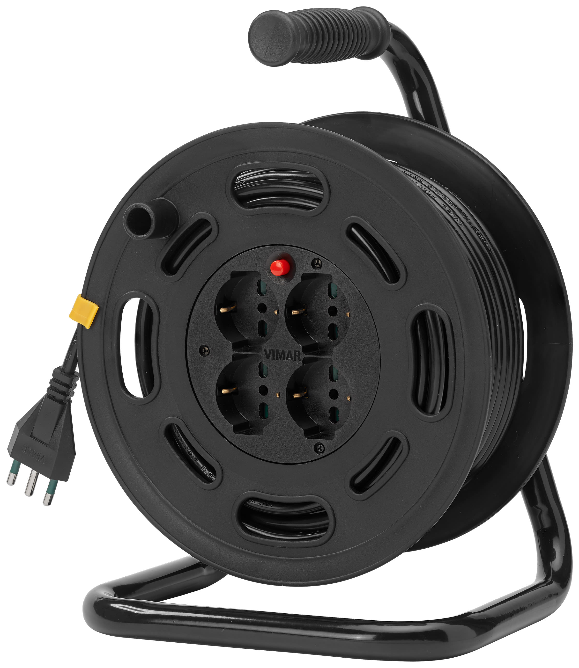 VIMAR SPA - VIW0P32731 AVVOLGICAVO 16A 4 USCITE UNIVERSALI 30M