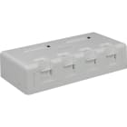 EXCEL - EXL100-008 Excel Cat6 Plus Surface Mount Box 4 Port