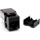 EXCEL - EXL100-010-BK Excel Cat5e Unscreened Keystone Jack 90d