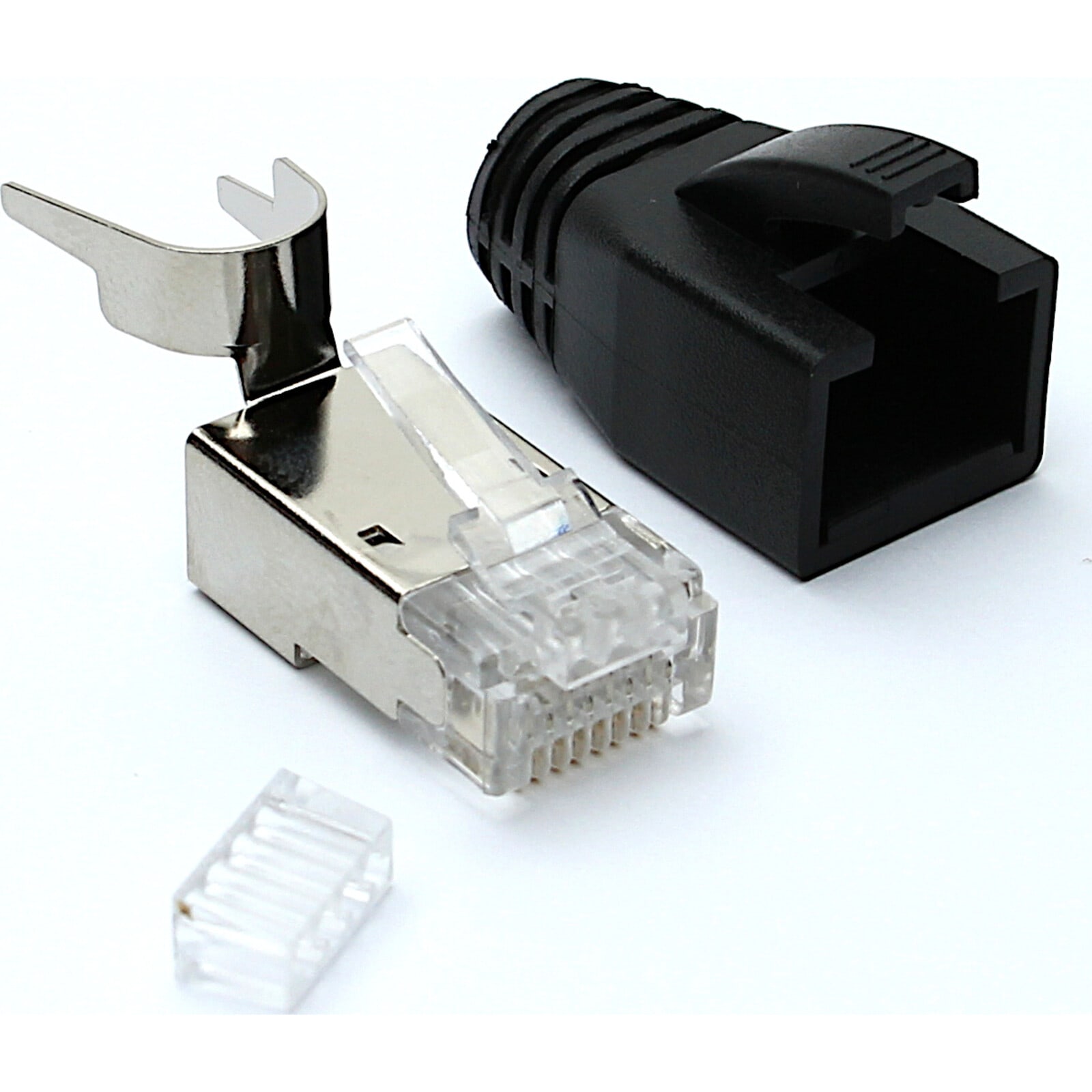EXCEL - EXL100-118-100 PLUG RJ45 CAT.6A STP CON BOOTS 100