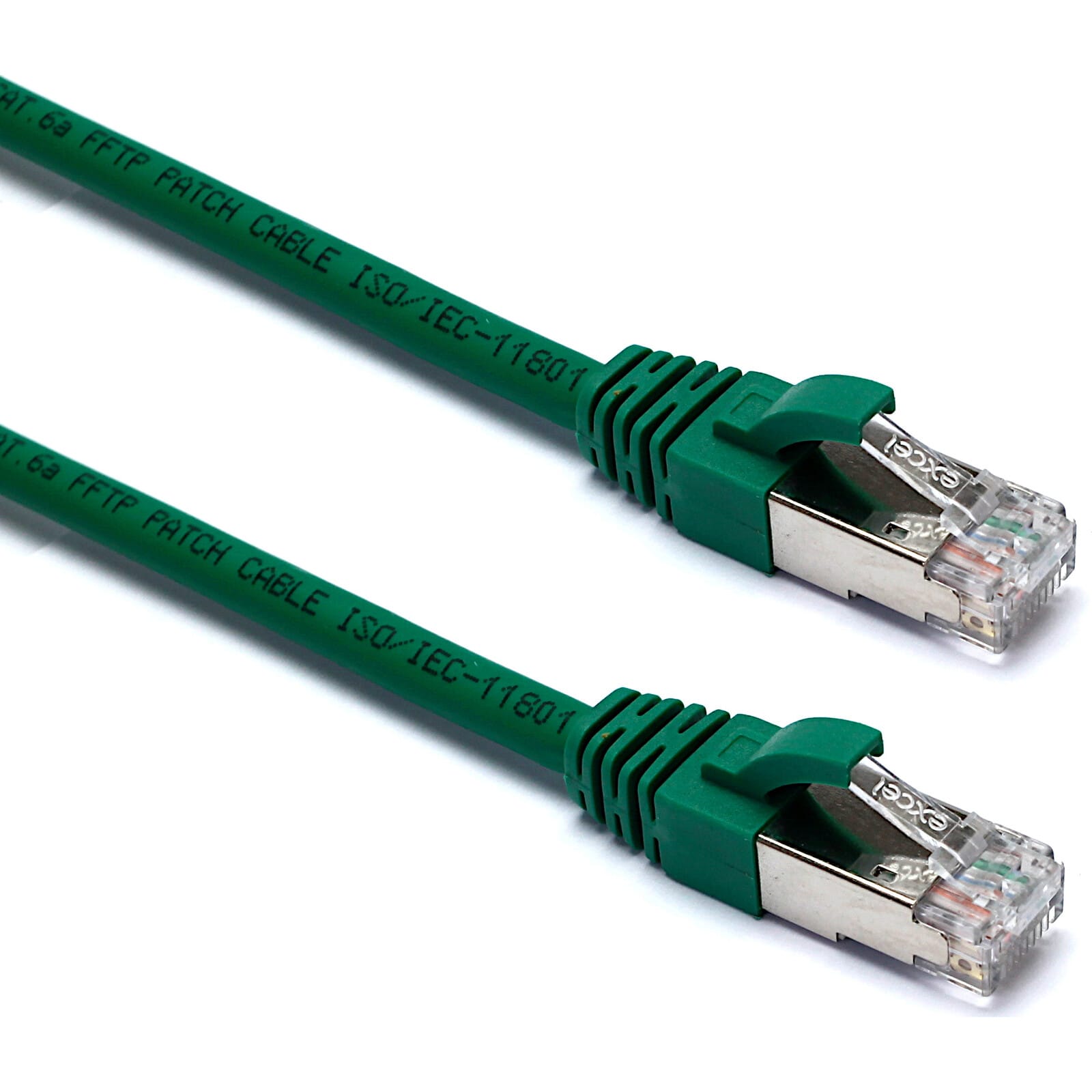 EXCEL - EXL100-171 PATCH CORD CAT. 6A F/FTP 2M VERDE LS0H