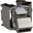 EXCEL - EXL100-185-24 Excel Cat6A STP Scr Angl K/S Jack T/L Si