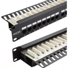 EXCEL - EXL100-302 Excel Cat6 24P Unscrn Patch Panel 1U R/A