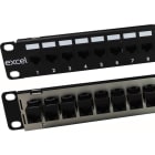 EXCEL - EXL100-309 Excel Cat5e 1U 24P Through Coupler P/Pan