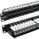 EXCEL - EXL100-497 Excel Cat5e 48PT 1U R/Angle PCB Patch Pa