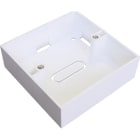 EXCEL - EXL100-612 Excel Single Gang 27 mm Back Box