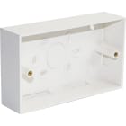 EXCEL - EXL100-620 Excel Double Gang 37 mm Back Box