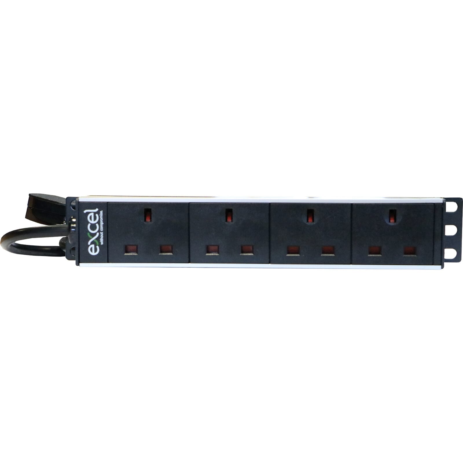 MAYFLEX UK LIMITED - EXL100-681 Excel 4 Way 10 PDU 4x UK Socket UK Plug
