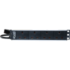 MAYFLEX UK LIMITED - EXL100-681 Excel 4 Way 10 PDU 4x UK Socket UK Plug