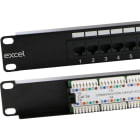 MAYFLEX UK LIMITED - EXL100-720 Excel Cat5e 1U 16 Port UTP Patch Panel B