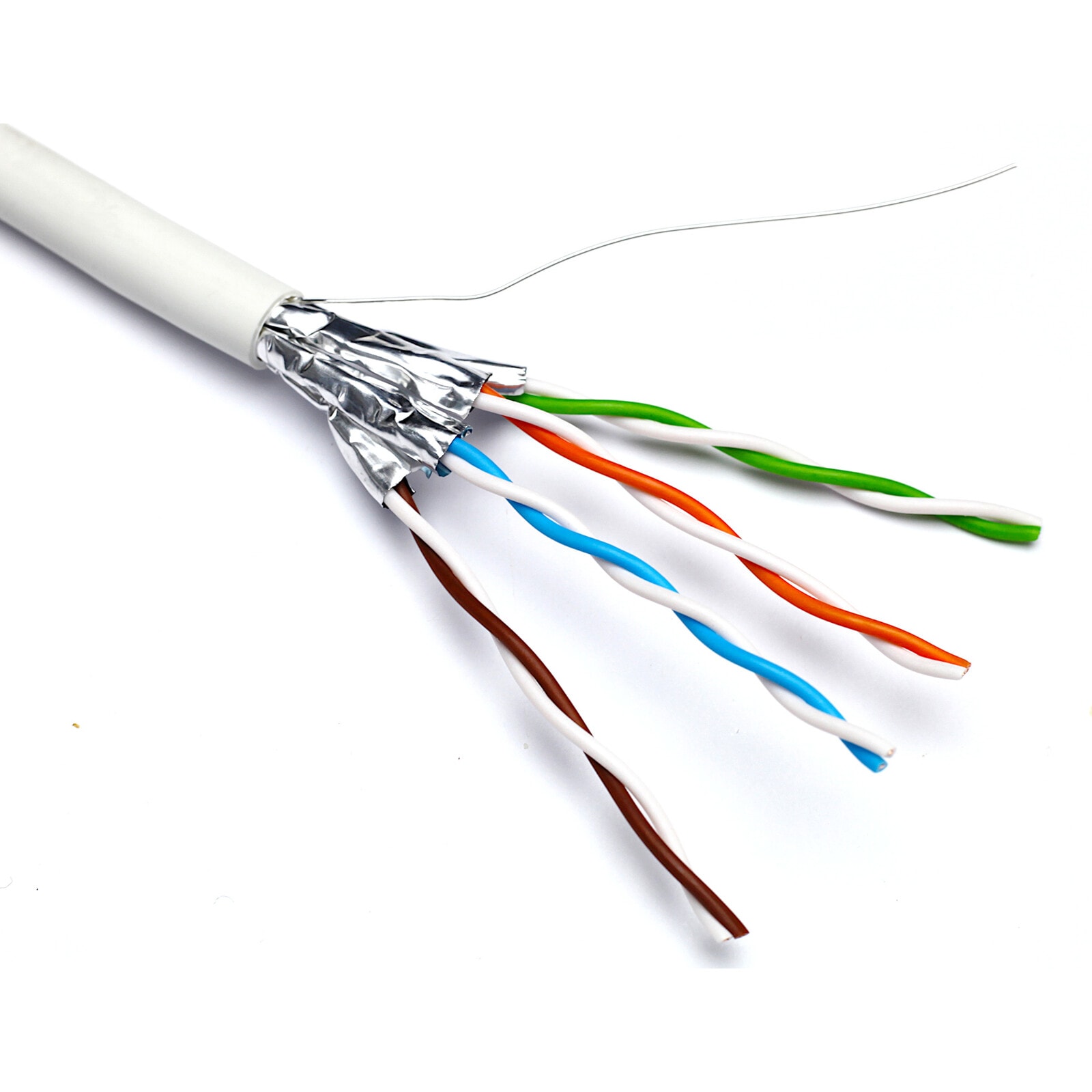 EXCEL - EXL100-990-WT-305M Excel Cat6A Cable U/FTP LSOH Dca 305 m B