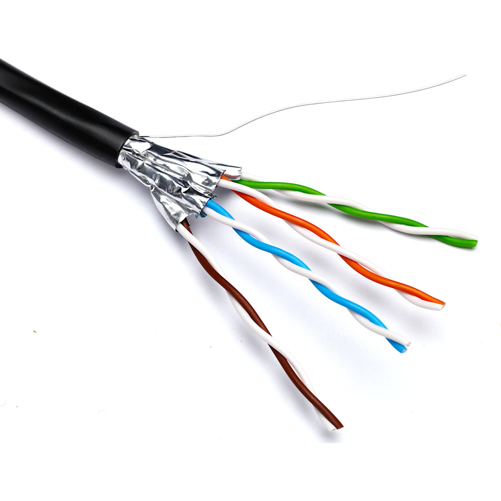 EXCEL - EXL100-993 EXCEL CAT6A CABLE U/FTP PE EXT FCA 500 M