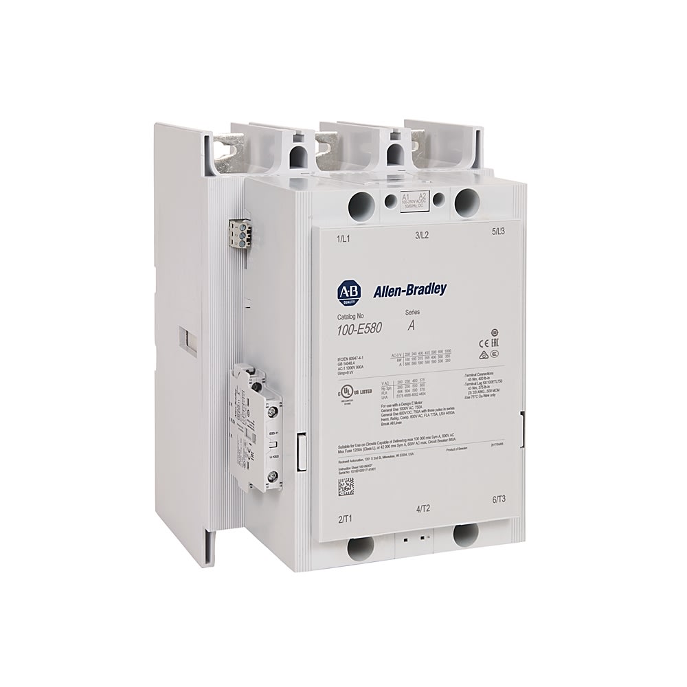 ROCKWELL AUTOMATION - RCK100-E580ED11 IEC 580 A CONTACTOR