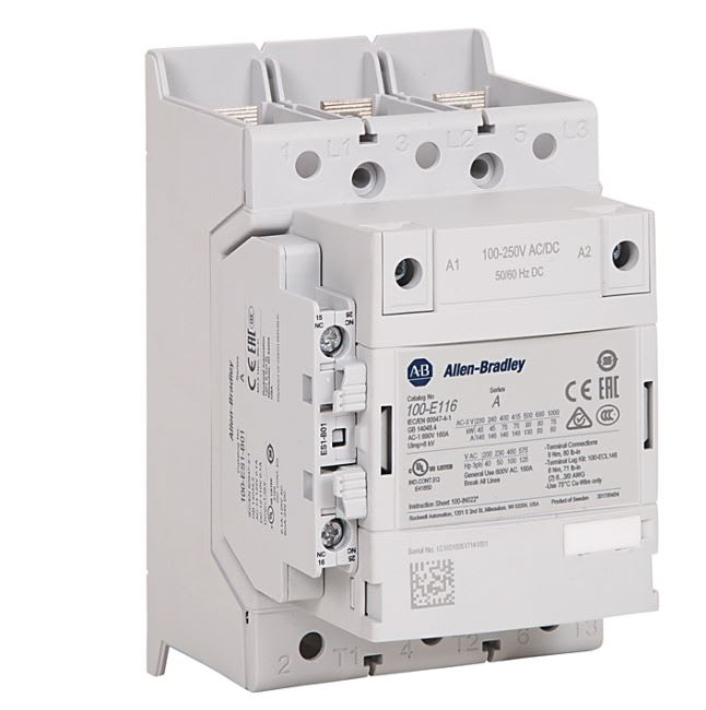 ROCKWELL AUTOMATION - RCK100-E146KJ11 IEC 146 A CONTACTOR