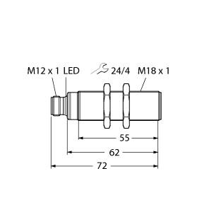 TURCK BANNER SRL - TUK100000750 RU50U-S18-LU8X-H1141