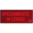 EATON - EAOCSA08589 DICITURA 5955 SPEGNIMENTO IN CORSO