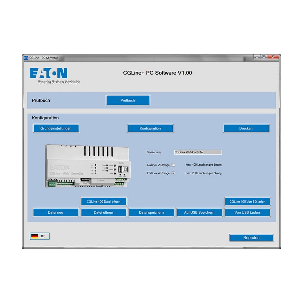EATON - EAO40071361178 PC-SOFTWARE CGLINE+ WEB-CONTROLLER
