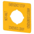 EATON - EAO121373 M22-XYK11 ETICH. INT.EM. 50X50, D-GB-F-I