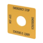 EATON - EAO216484 M22-XYK1 ETICH. ARR.EM. 50X50, D-GB-F-IT