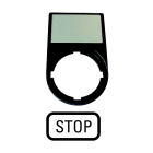 EATON - EAO216494 M22S-ST-GB0 PORTAETICH. COMPL. 30X50