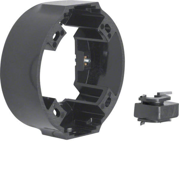 BERKER - BRK100101 CORNICE 1P A PARETE NERO LUC.