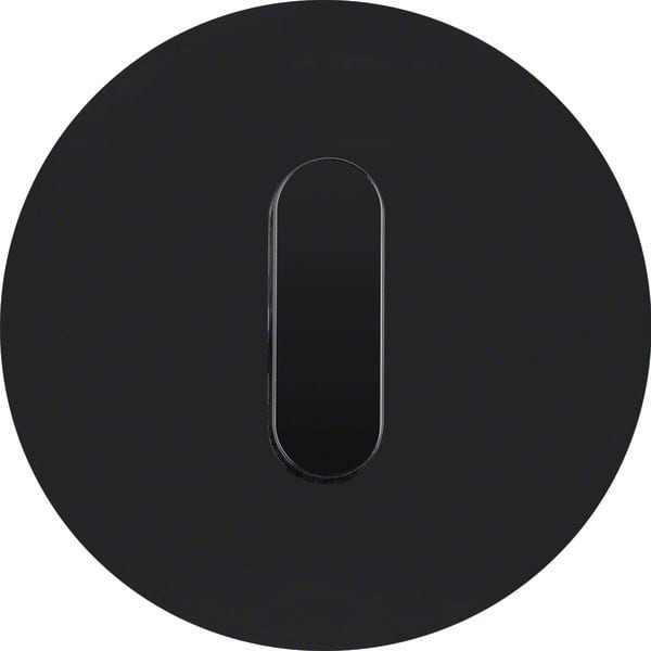 BERKER - BRK1001204500 PLACCA+TRAVRS. X INT/PULS.R.CLASS NERO