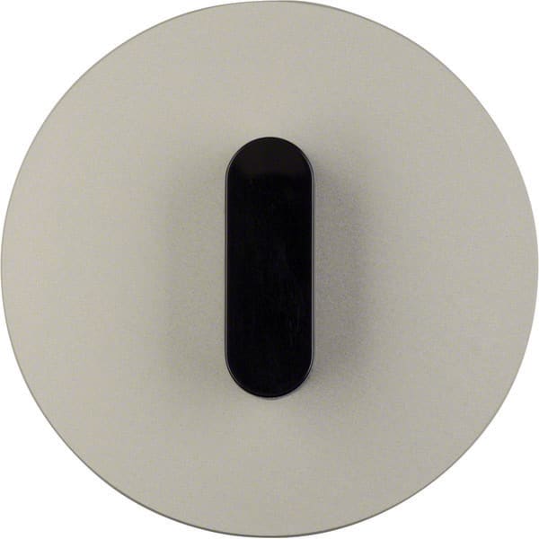 BERKER - BRK1001208400 PLACCA+TRAVRS.X INT/PULS.R.CLASS ALU NER