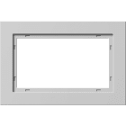GIRA - GIR100137 Abdeckrahmen 1,5f Gira E2 Grau m