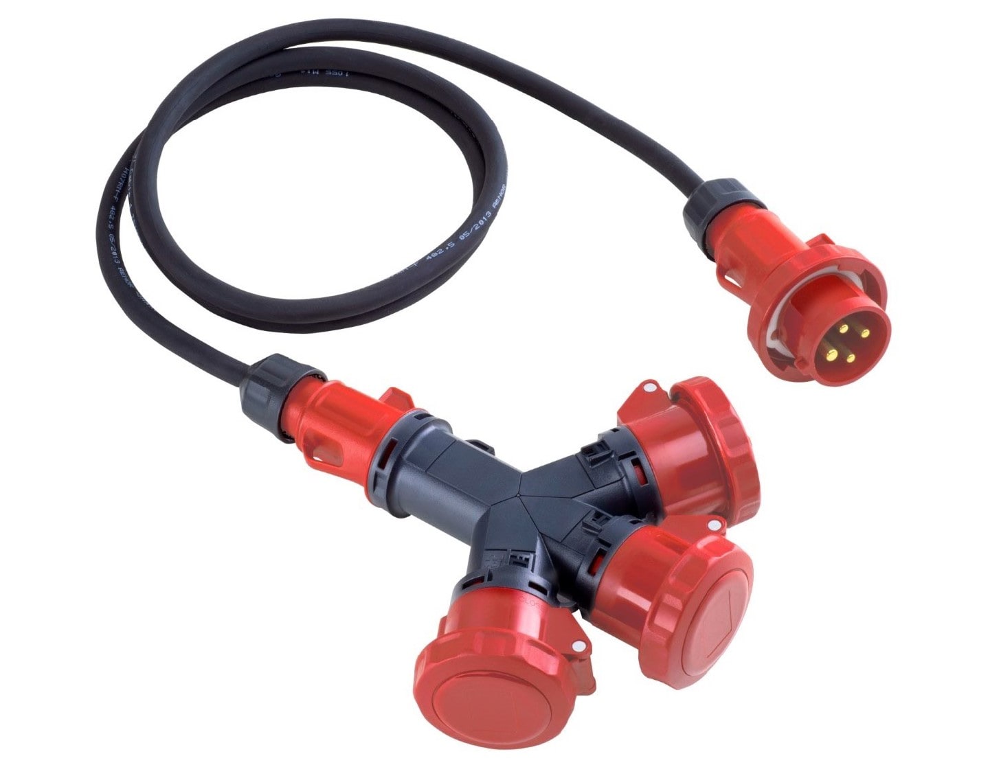 ROSI MATERIALE ELETT - RCO1001567 MOLT. 3 VIE CEE IP67 + CAVO 5P 32A 380V