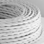 GI GAMBARELLI - 1GI10004 CAVO TRECCIA BIANCO MM 2 X 1.5 MT. 100