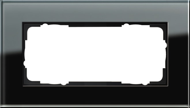 GIRA - GGI100205 Abdeckrahmen 2f o.M. Gira Esprit G Schwa