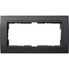 GIRA - GIR100208 Abdeckrahmen 2f o.M. Zwischenr. AN Gira