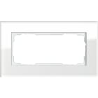 GIRA - GGI100212 Abdeckrahmen 2f o.M. Gira Esprit G Weiss