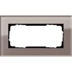 GIRA - GGI1002122 Abdeckrahmen 2f o.M. Gira Esprit G Umbra