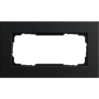 GIRA - GGI1002126 Abdeckrahmen 2f o.M. Gira Esprit Alum.Sc