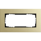 GIRA - GGI1002217 Abdeckrahmen 2f o.M. Gira Esprit Alum.He