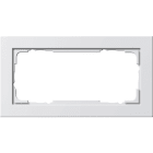GIRA - GIR100222 Abdeckrahmen 2f o.M. Gira E2 Reinweiss m