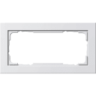 GIRA - GGI100222 Abdeckrahmen 2f o.M. Gira E2 Reinweiss m