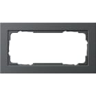 GIRA - GGI100223 Abdeckrahmen 2f o.M. Gira E2 Anthrazit