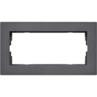 GIRA - GGI1002235 Abdeckrahmen 2f o.M. flach Gira E2 Anthr