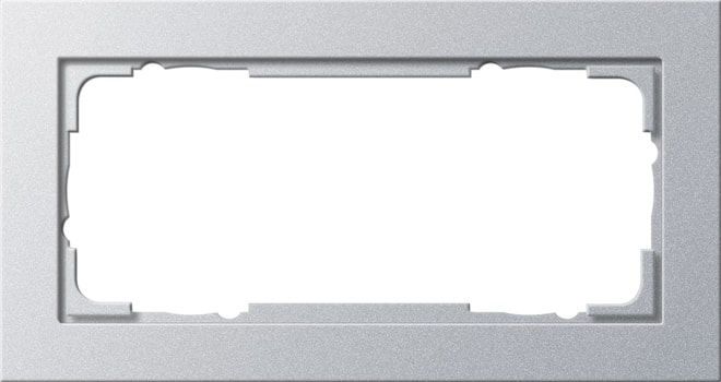 GIRA - GGI100225 Abdeckrahmen 2f o.M. Gira E2 F Alu