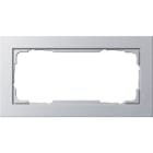 GIRA - GGI100225 Abdeckrahmen 2f o.M. Gira E2 F Alu