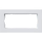 GIRA - GIR1002295 Abdeckrahmen 2f o.M. flach Gira E2 Reinw