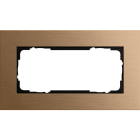 GIRA - GIR100238 Abdeckrahmen 2f o.M. Gira Esprit Bronze
