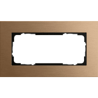 GIRA - GGI100238 PLACCA 2-M S/COC GIRA ESPRIT BRONZO