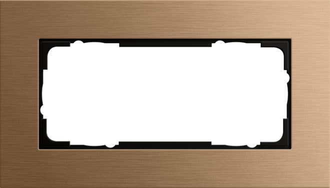 GIRA - GGI100238 Abdeckrahmen 2f o.M. Gira Esprit Bronze